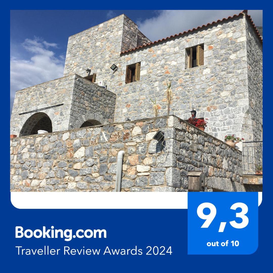 Πύργος Παραδοσιακός Με Μαγευτική Θέα - Villa Traditional Tower With Amazing Sea View Areopoli Zewnętrze zdjęcie